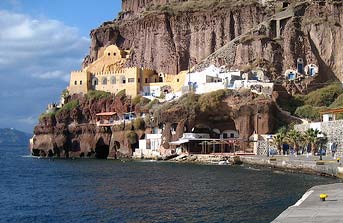 Santorini Old Harbor