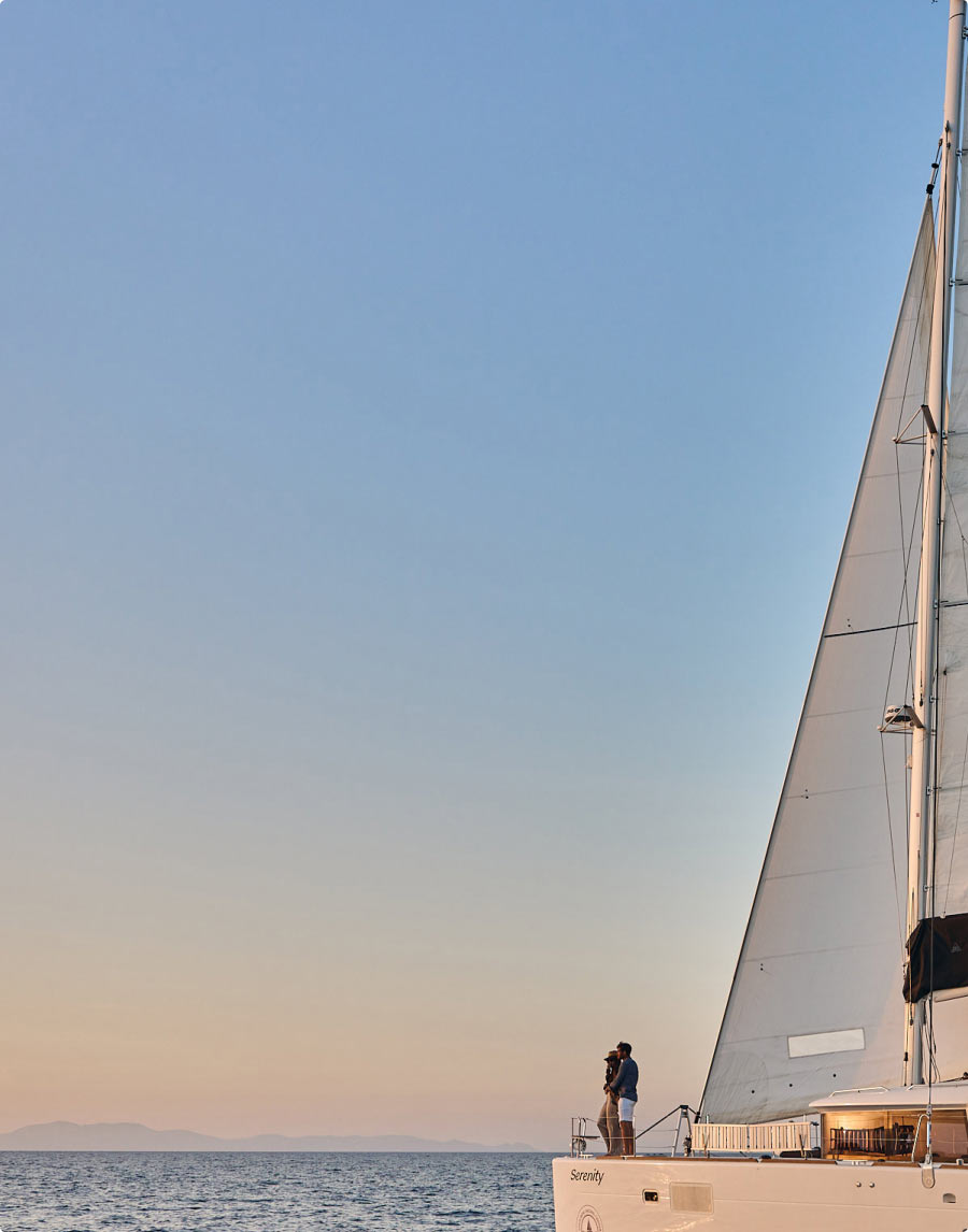 Luxury Sailing Yacht Cruises in Santorini