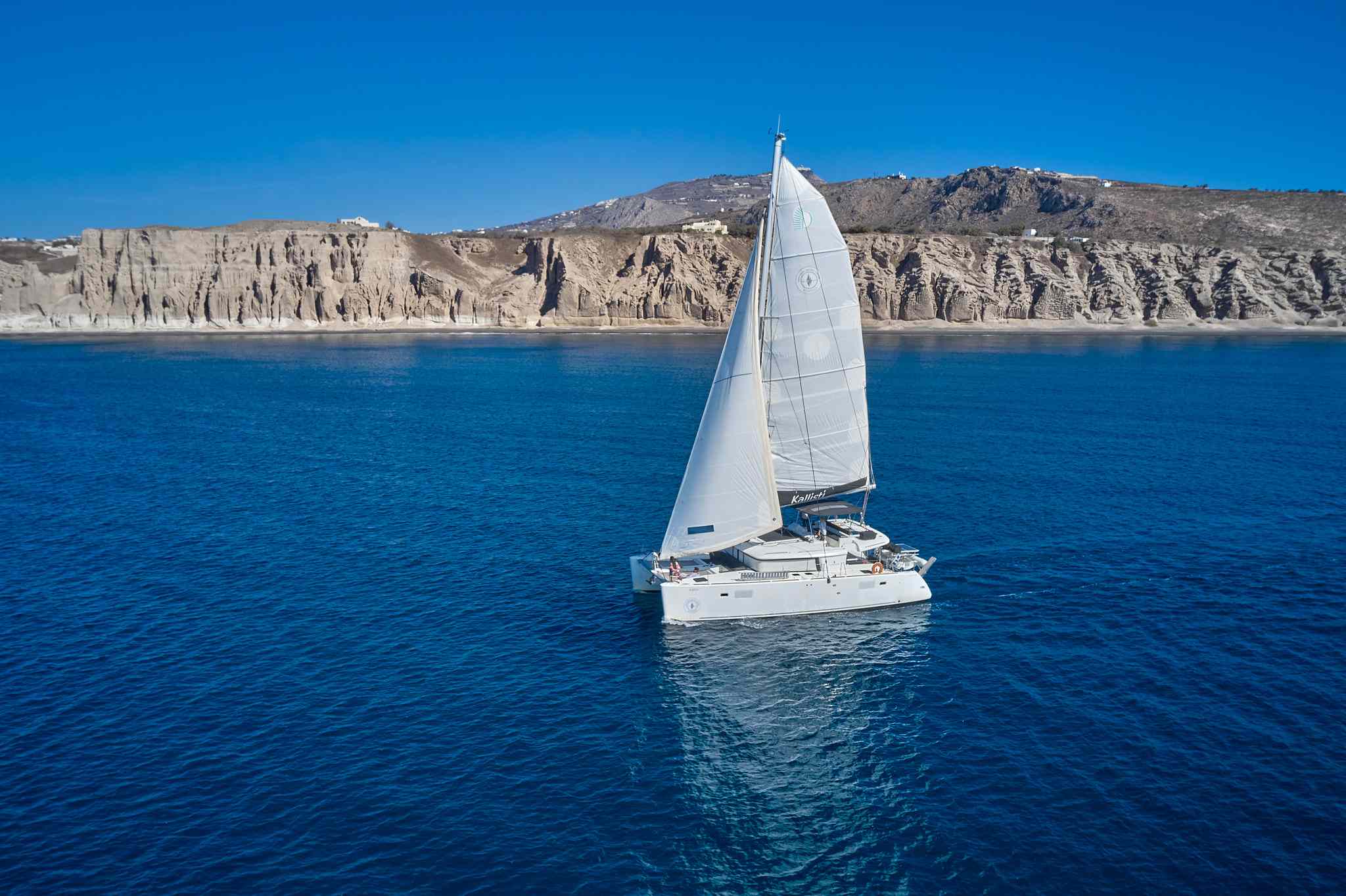 Catamaran Sailing Cruises in Santorini