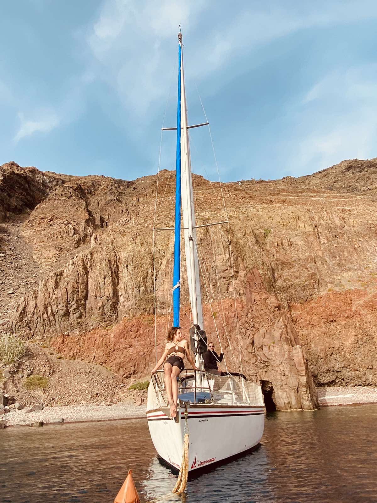 Caldera Sunset Private Sailing Cruise