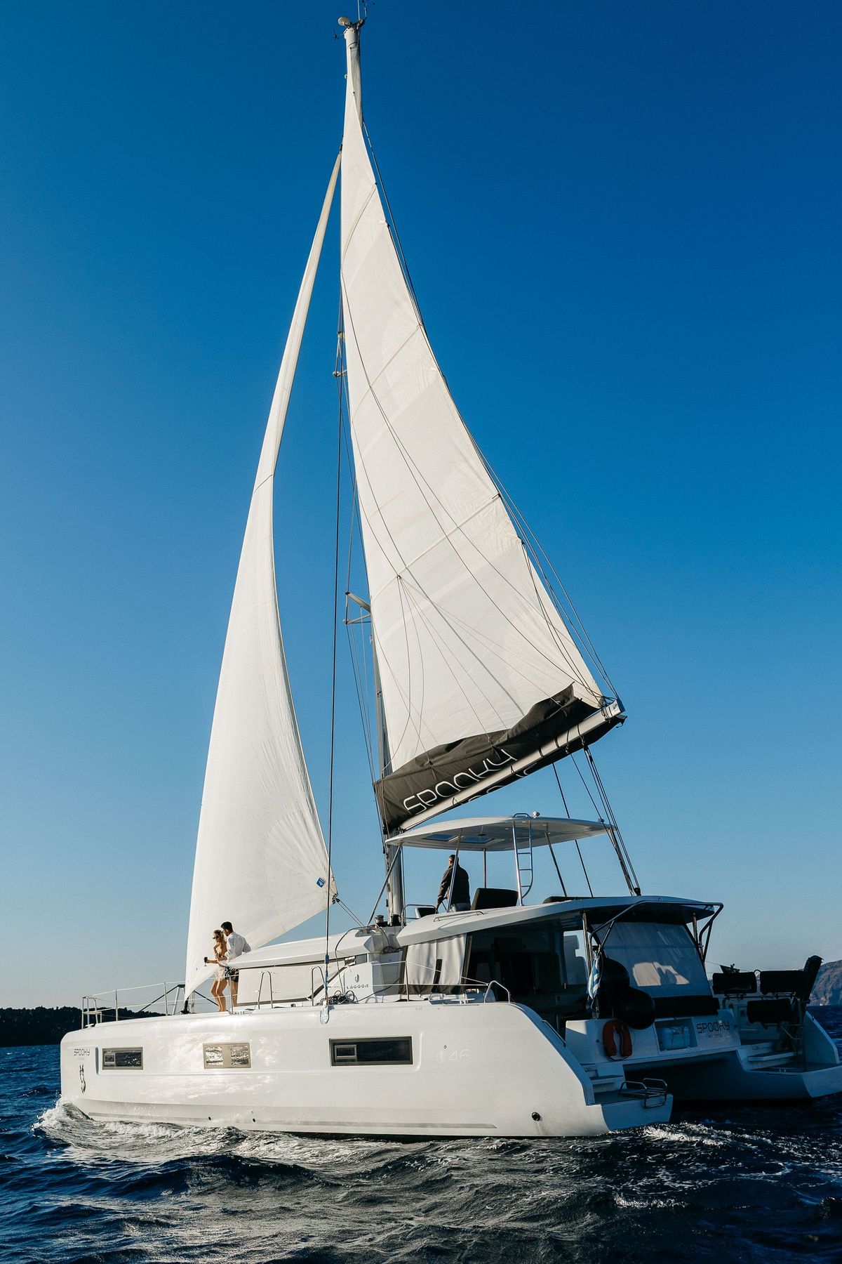 Full Day Private Sailing Cruise With Newly-Built 460F Catamaran